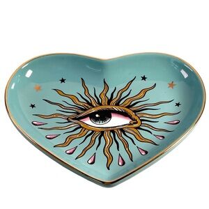 Spitfire Girl 5" Ceramic Heart Dish - Pop Eye Heart
